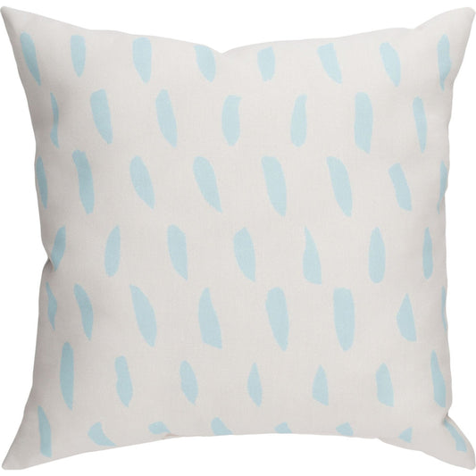 Spots Pillow - 26213 by Livabliss. Made from front: 100% polyester, back: 100% polyester in a coastal style.