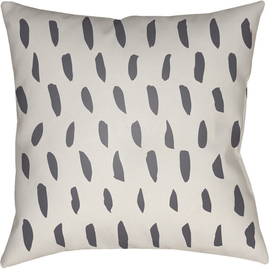 Spots Pillow - 26213 by Livabliss. Made from front: 100% polyester, back: 100% polyester in a coastal style.