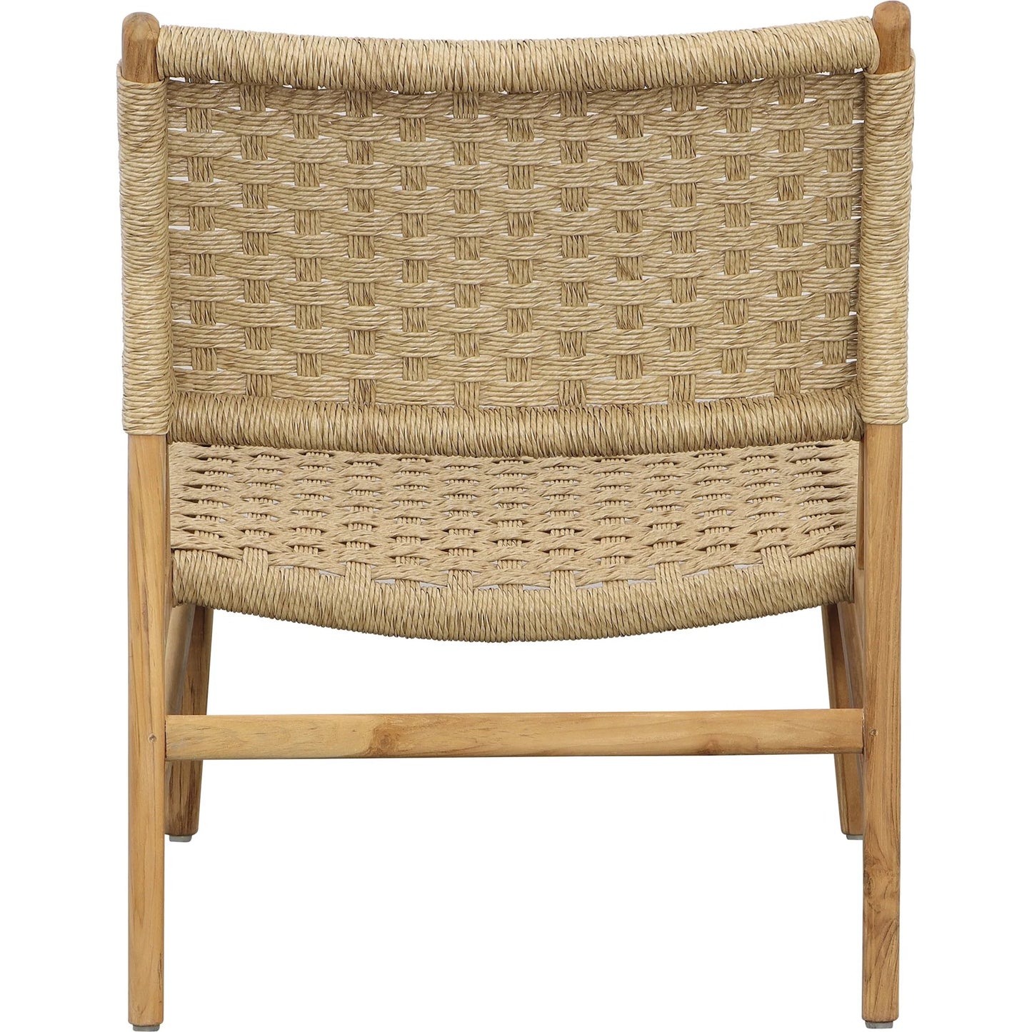 004 SI-2350468 | Additional Silo | Mable Occasional Chair by Arch & Plane in natural. Made from teak wood, synthetic rattan in a rustic style.