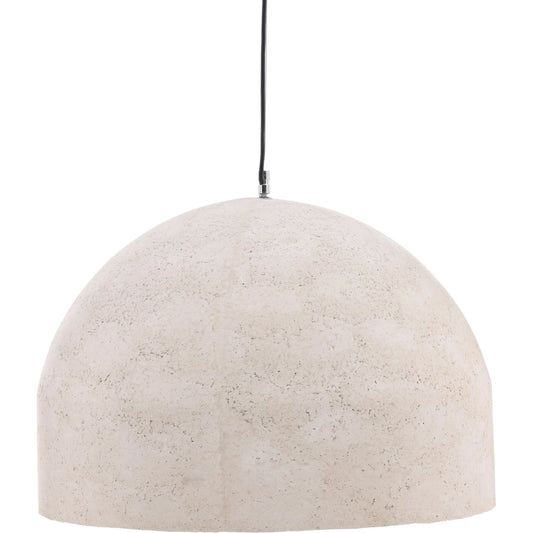 Jorah Pendant by Arch & Plane in light grey. Made from papercrete in a unique style.
