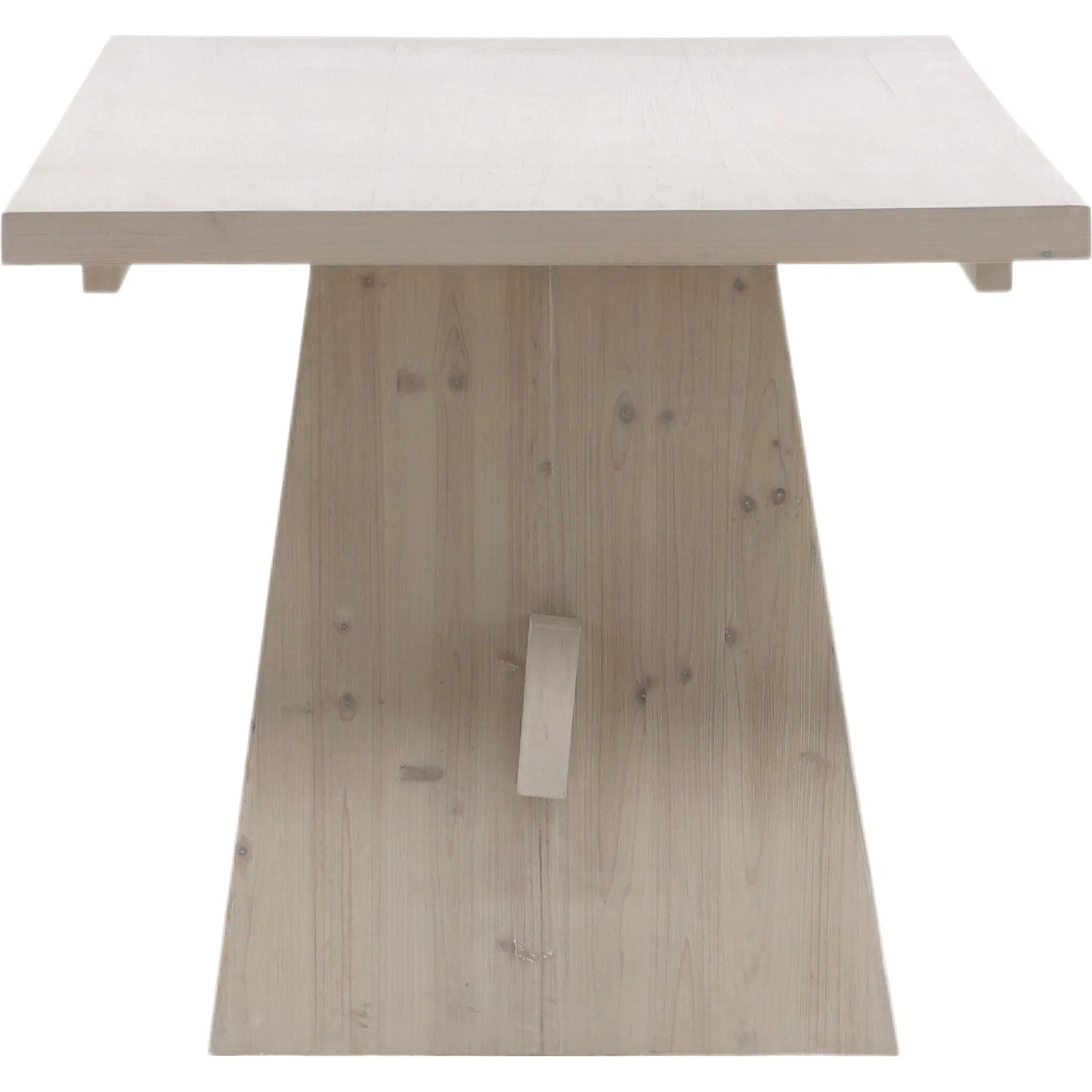 003 SI-2350484 | Additional Silo | Olin Dining Table by Arch & Plane in whitewash. Made from reclaimed pine wood in a transitional style.