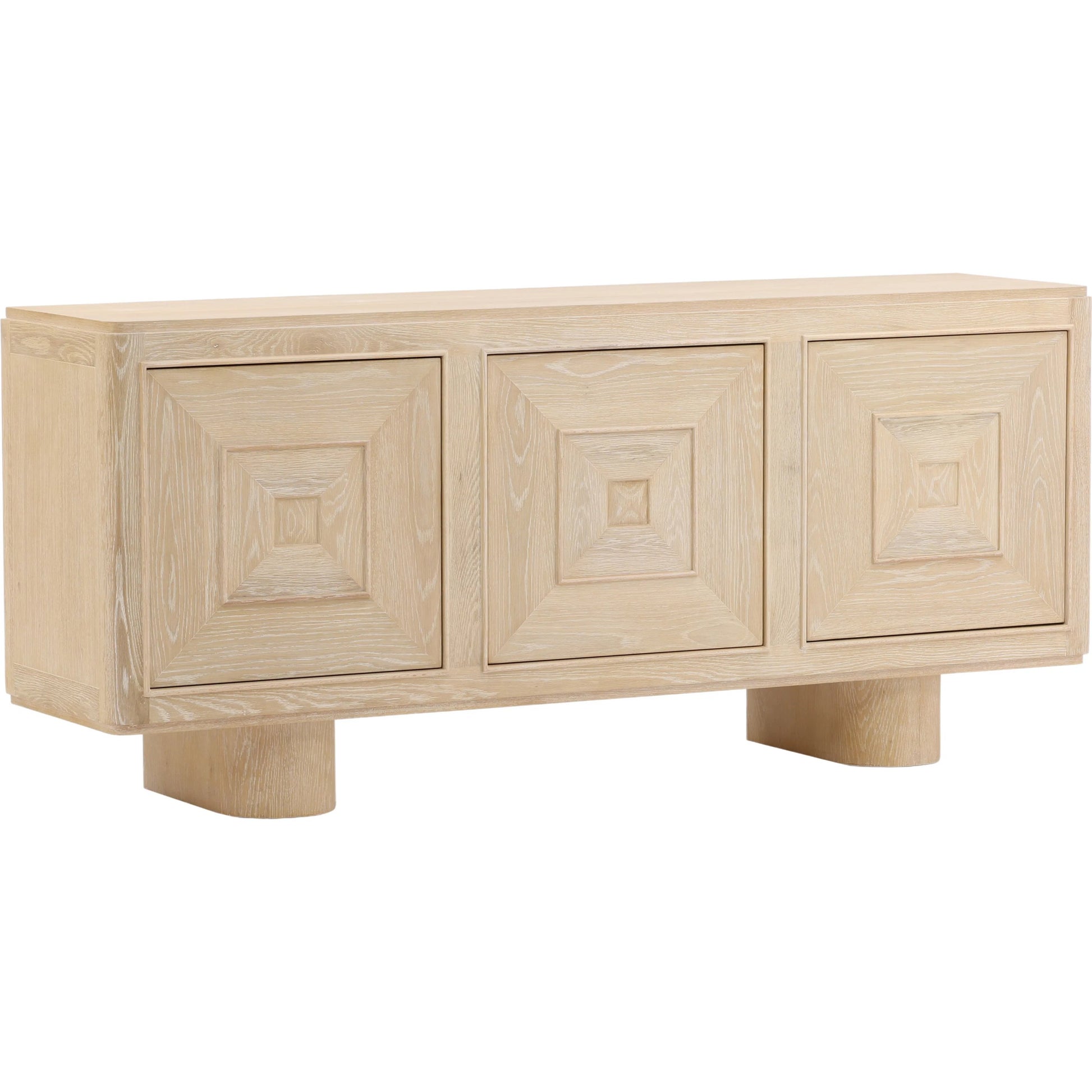 Williams Sideboard by Arch & Plane in light natural. Made from oak wood in a unique style.