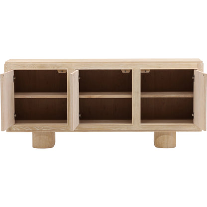 Williams Sideboard by Arch & Plane in light natural. Made from oak wood in a unique style.