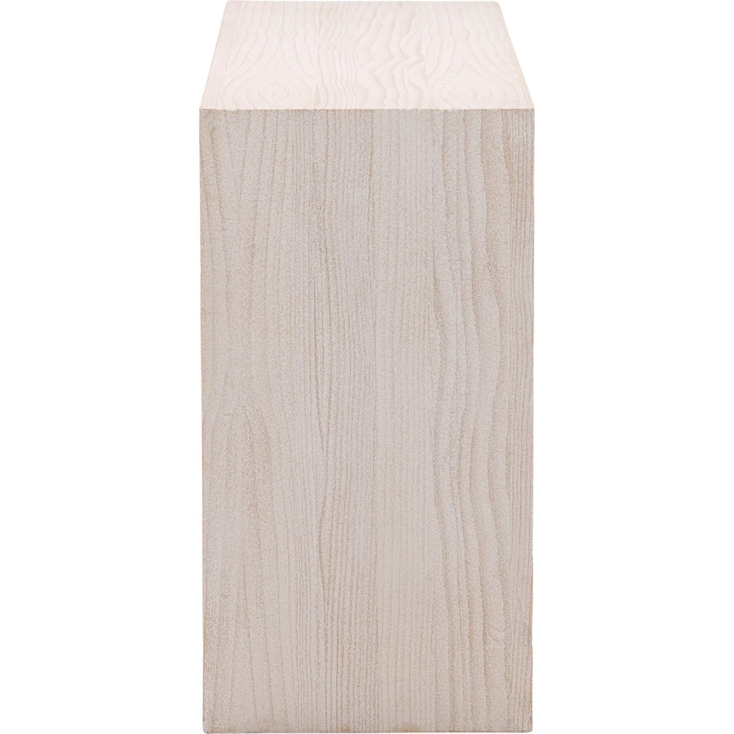 003 SI-2350501 | Additional Silo | Lexi Console Table by Arch & Plane in whitewash. Made from reclaimed pine wood in a transitional style.