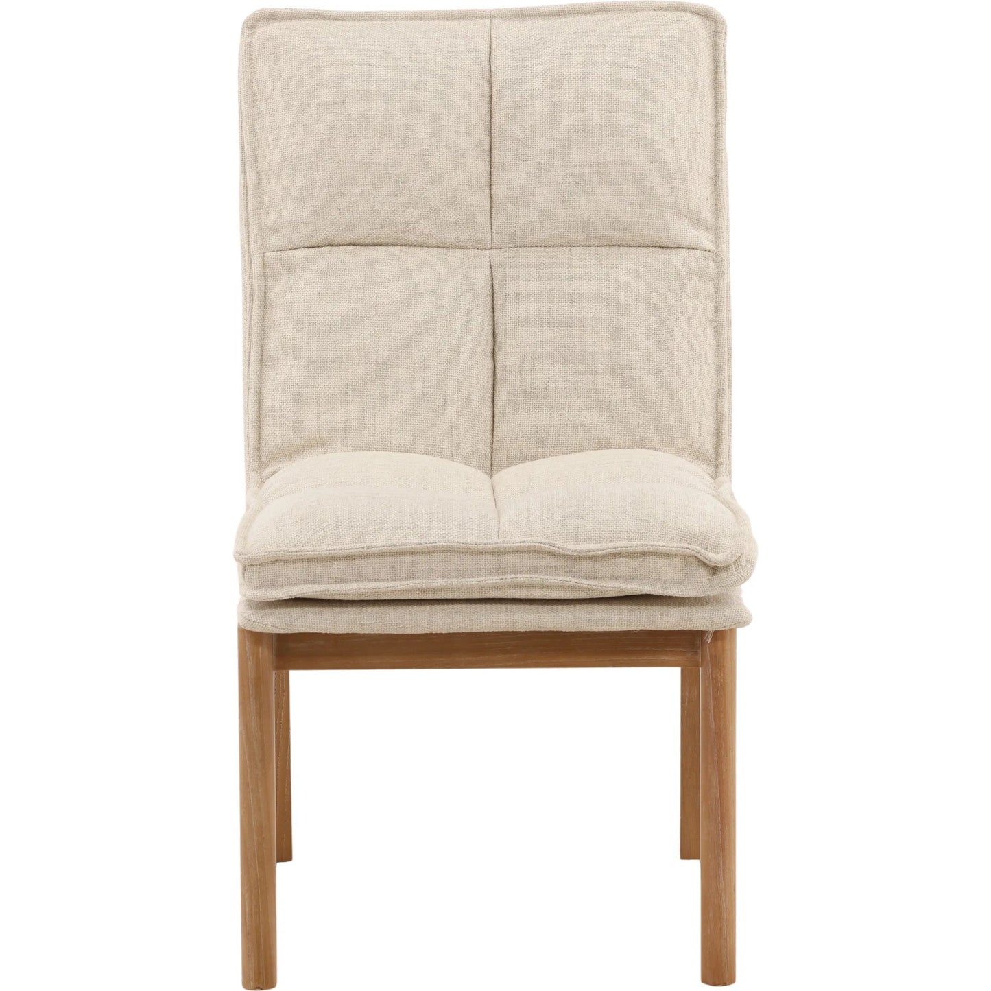 002 SI-2532768 | Additional Silo | Ottie Dining Chair (Set of 2) by Arch & Plane in beige, light natural. Made from linen fabric, elm wood in a unique style.