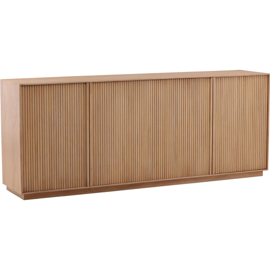 Ana Sideboard by Arch & Plane in light natural. Made from elm wood in a unique style.