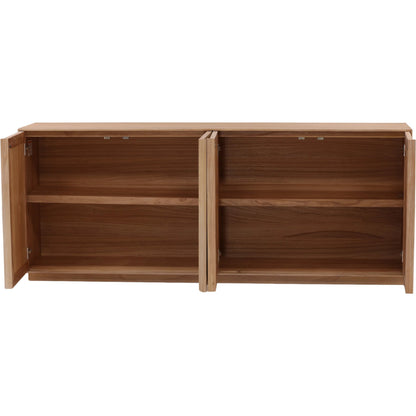 Ana Sideboard by Arch & Plane in light natural. Made from elm wood in a unique style.