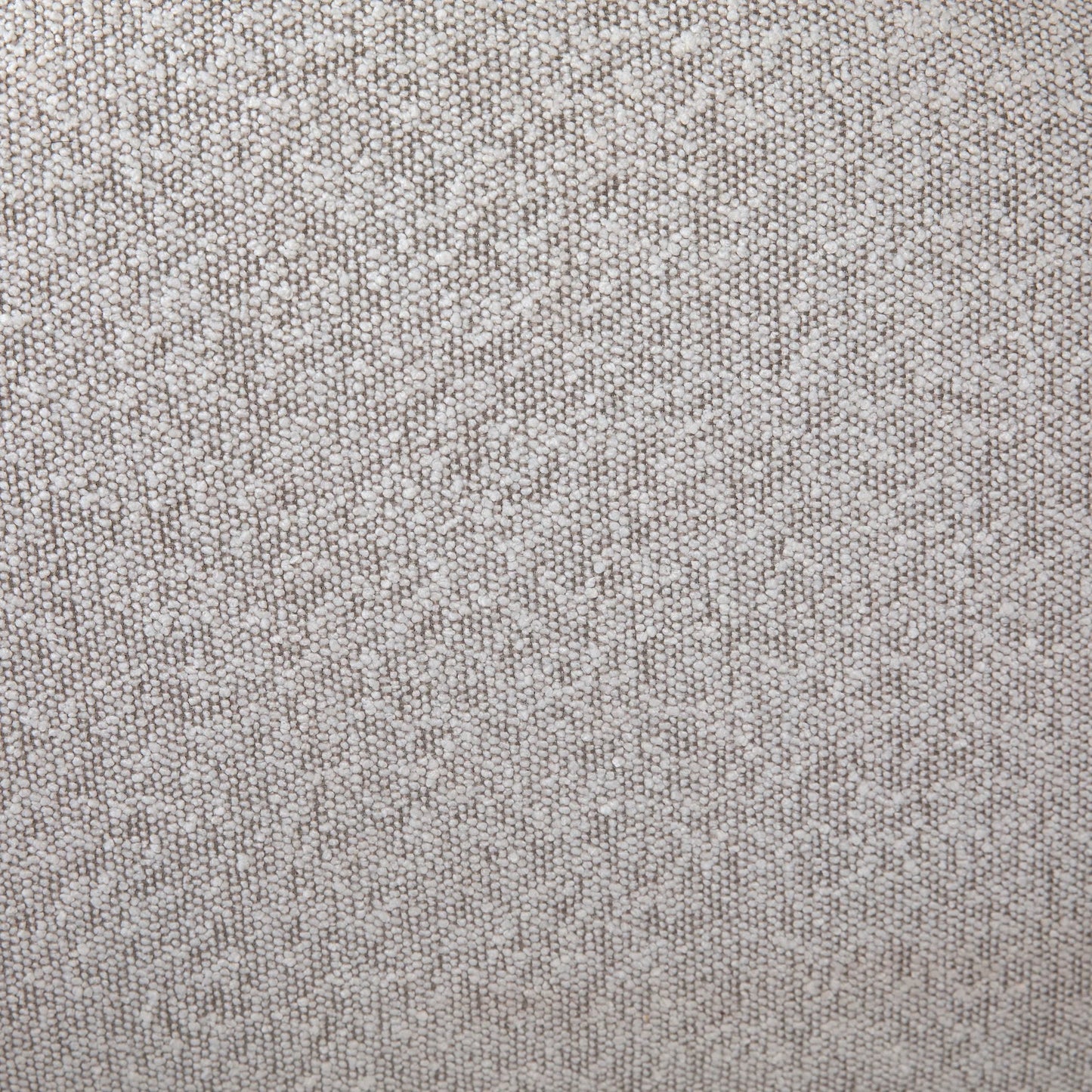 007 SI-2350529 | Closeup | Blake Occasional Chair by Arch & Plane in black metal frame with natural wood armrests, beige boucle fabric. Made from mindi wood, metal frame with polyester blend upholstery in a transitional style.