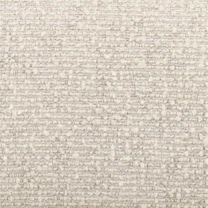 Nicole Occasional Chair Cream by Arch & Plane in barley cream, brown, bronze. Made from boucle fabric, mindi wood, metal in a transitional style.