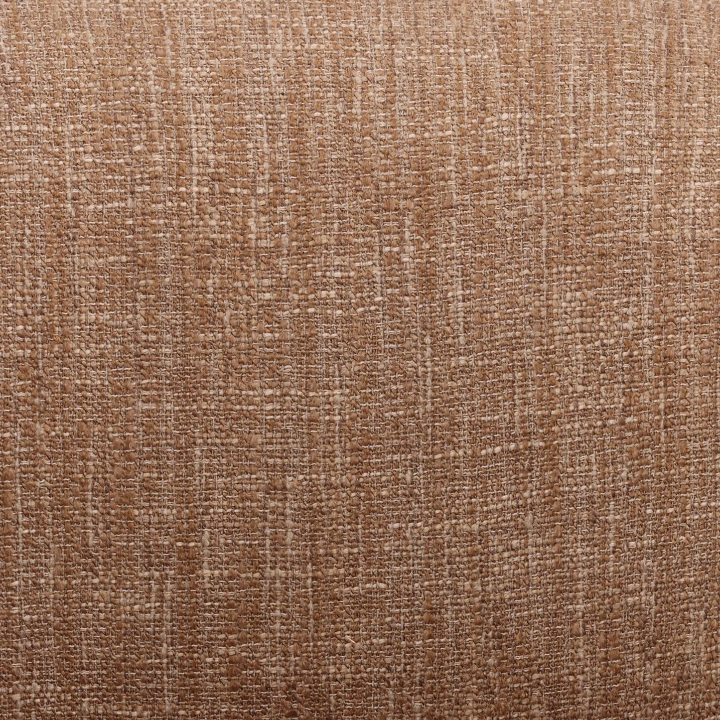 005 SI-2532775 | Closeup | Rosella Occasional Chair by Arch & Plane in brown, dark brown. Made from burlap fabric, mindi wood in a unique style.