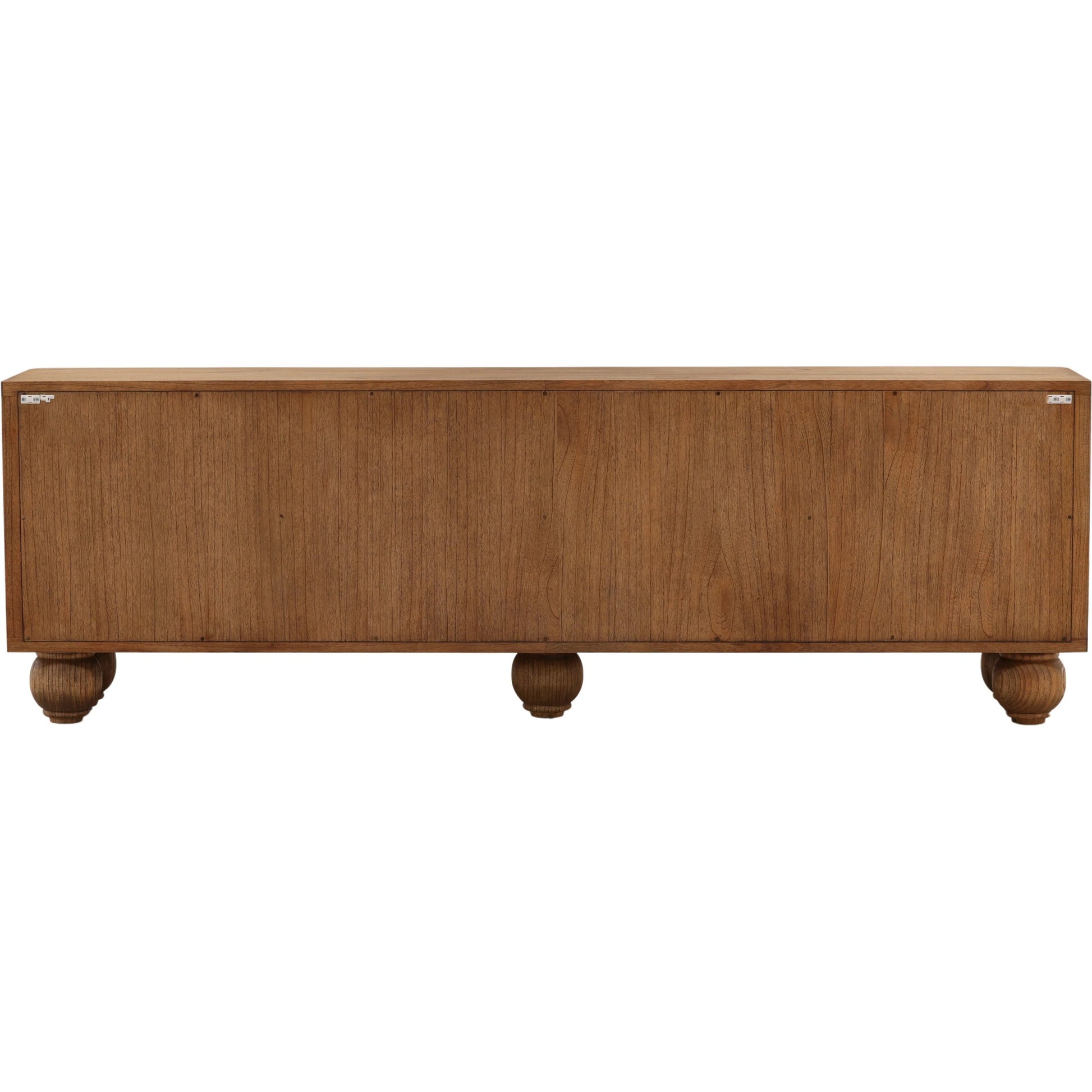 Kobe Sideboard by Arch & Plane in brown. Made from mindi wood veneer in a unique style.