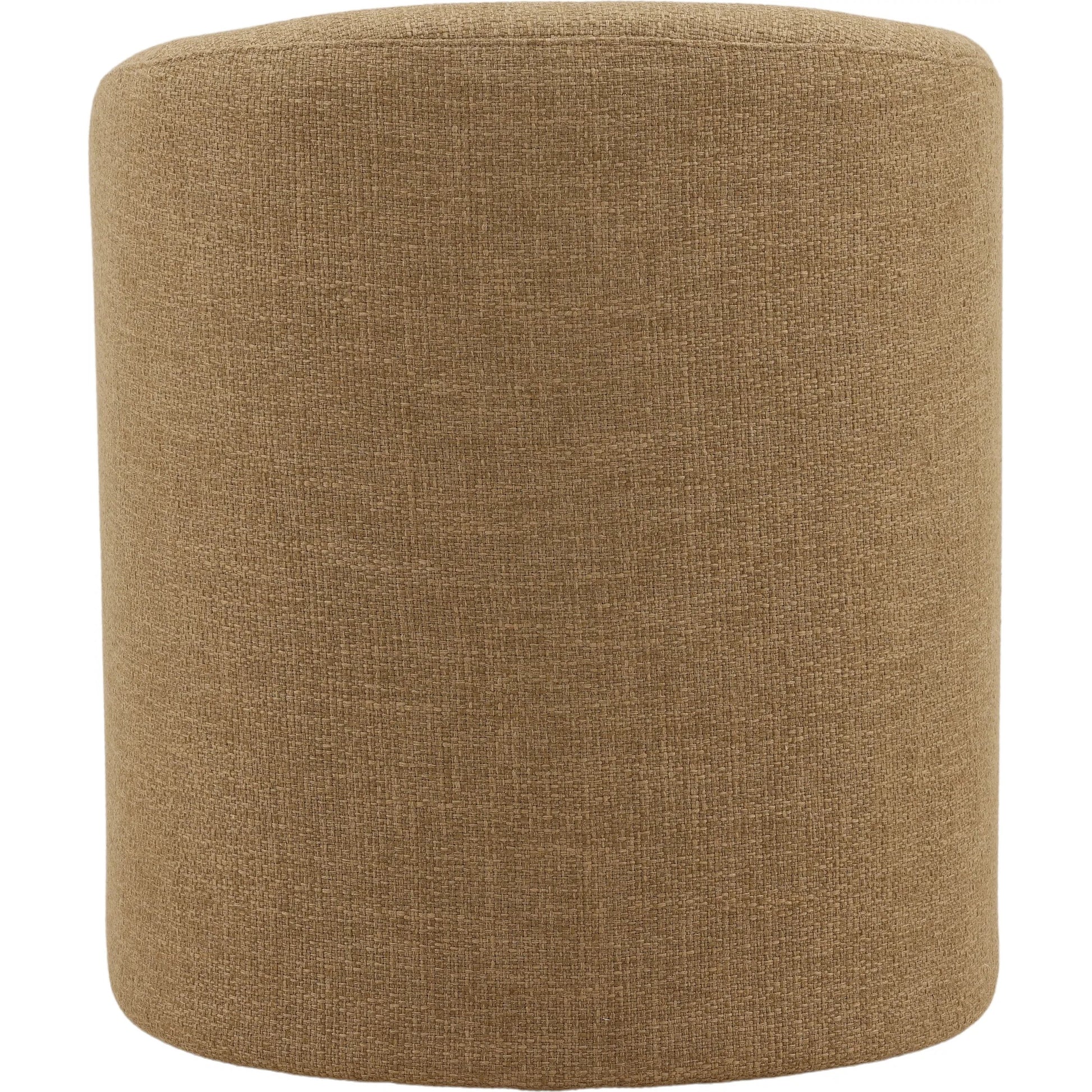 Jefferey Dining Chair by Arch & Plane in camel. Made from basketweave fabric in a unique style.