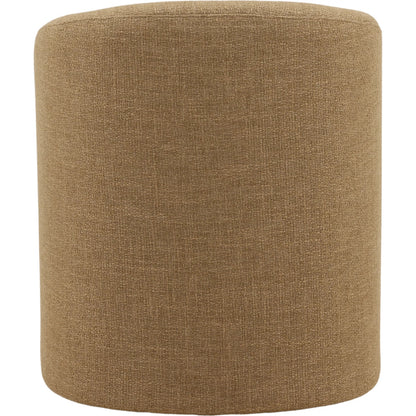 Jefferey Dining Chair by Arch & Plane in camel. Made from basketweave fabric in a unique style.