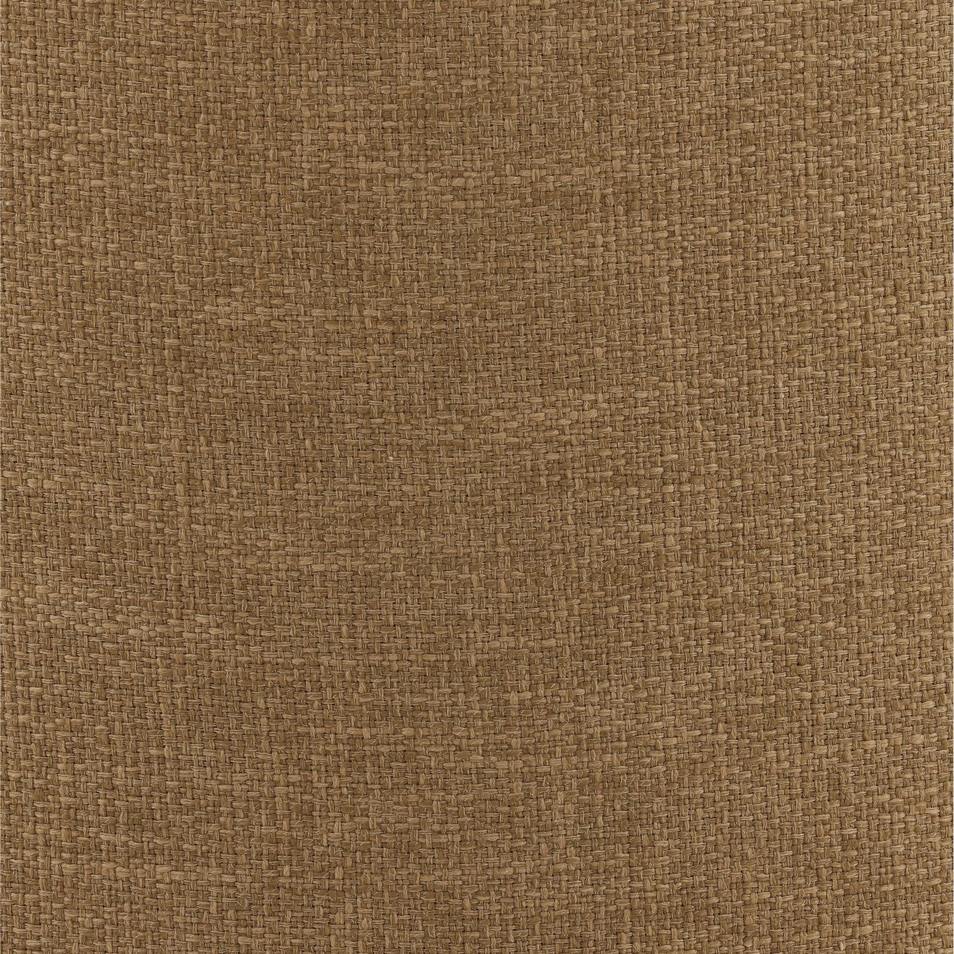 Jefferey Dining Chair by Arch & Plane in camel. Made from basketweave fabric in a unique style.