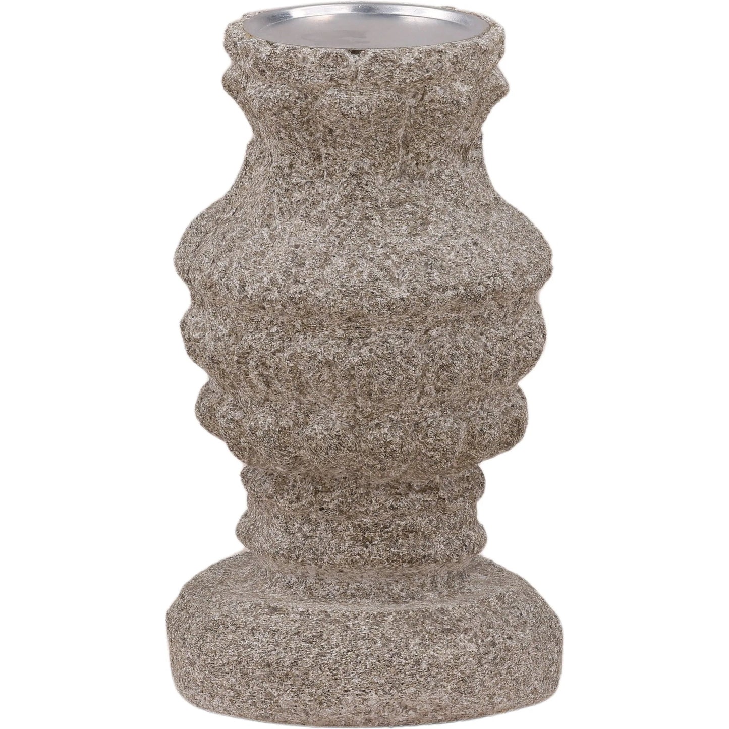 001 SI-2532798 | Primary Silo | Jan Candle Holder by Arch & Plane in light grey. Made from lightweight concrete in a unique style.