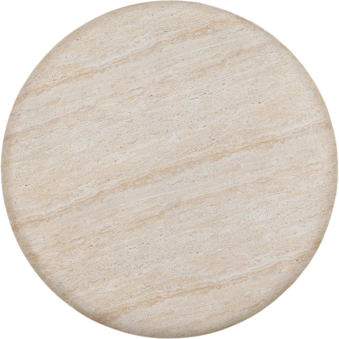002 SI-2532799 | Additional Silo | Davonte Coffee Table by Arch & Plane in faux travertine. Made from lightweight concrete in a unique style.