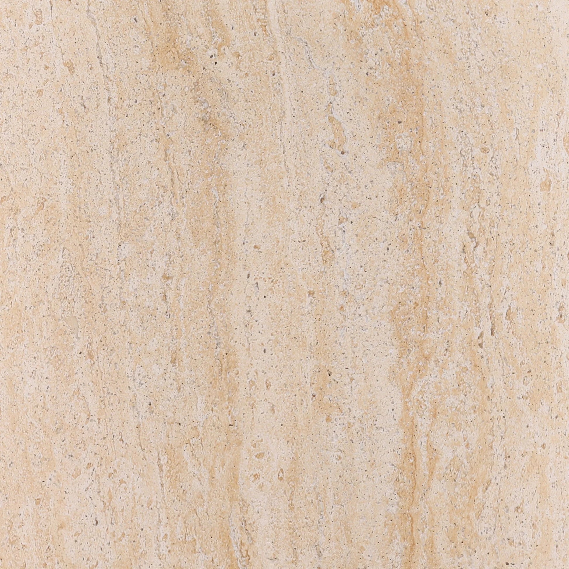 Kiley Outdoor Side Table by Arch & Plane in faux travertine. Made from lightweight concrete in a unique style.