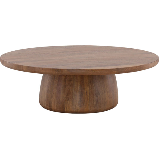 Armstrong Coffee Table by Arch & Plane in brown. Made from mango wood in a transitional style.