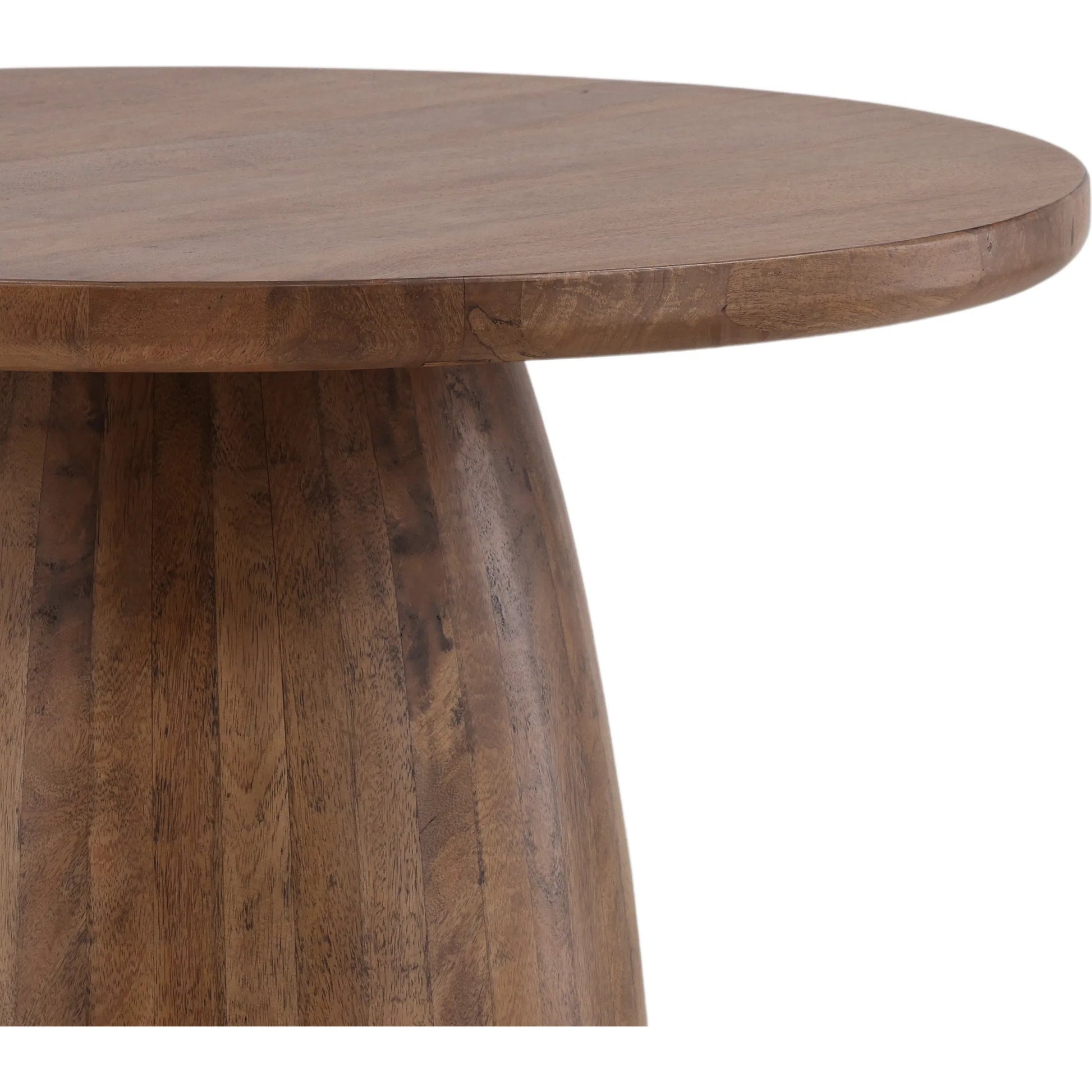 Jacoby Bistro Table by Arch & Plane in natural. Made from mango wood, steel in a unique style.