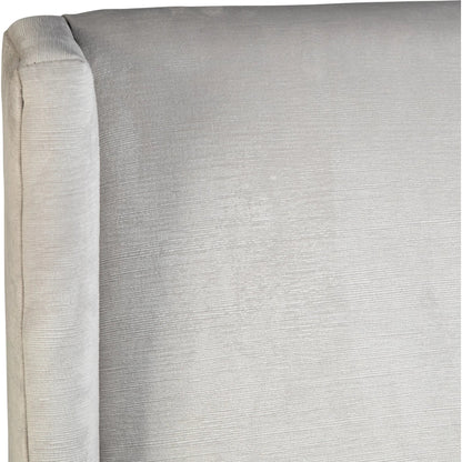 Branden Velvet Parsons Side Chair by Arch & Plane in white sand, medium brown and fabric. Made from velvet in a modern style.