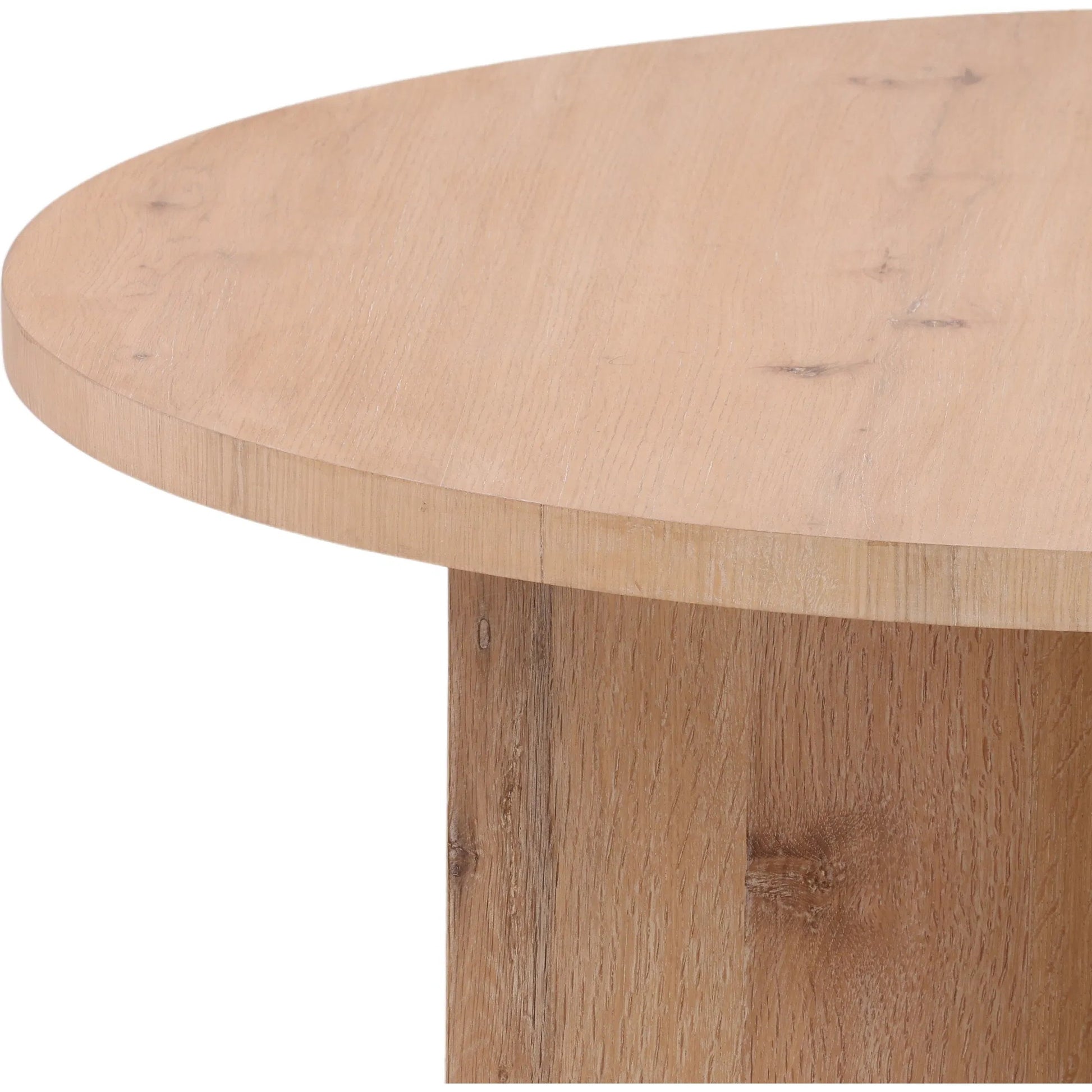 Lia Coffee Table by Arch & Plane in light natural. Made from oak wood, oak veneer in a transitional style.