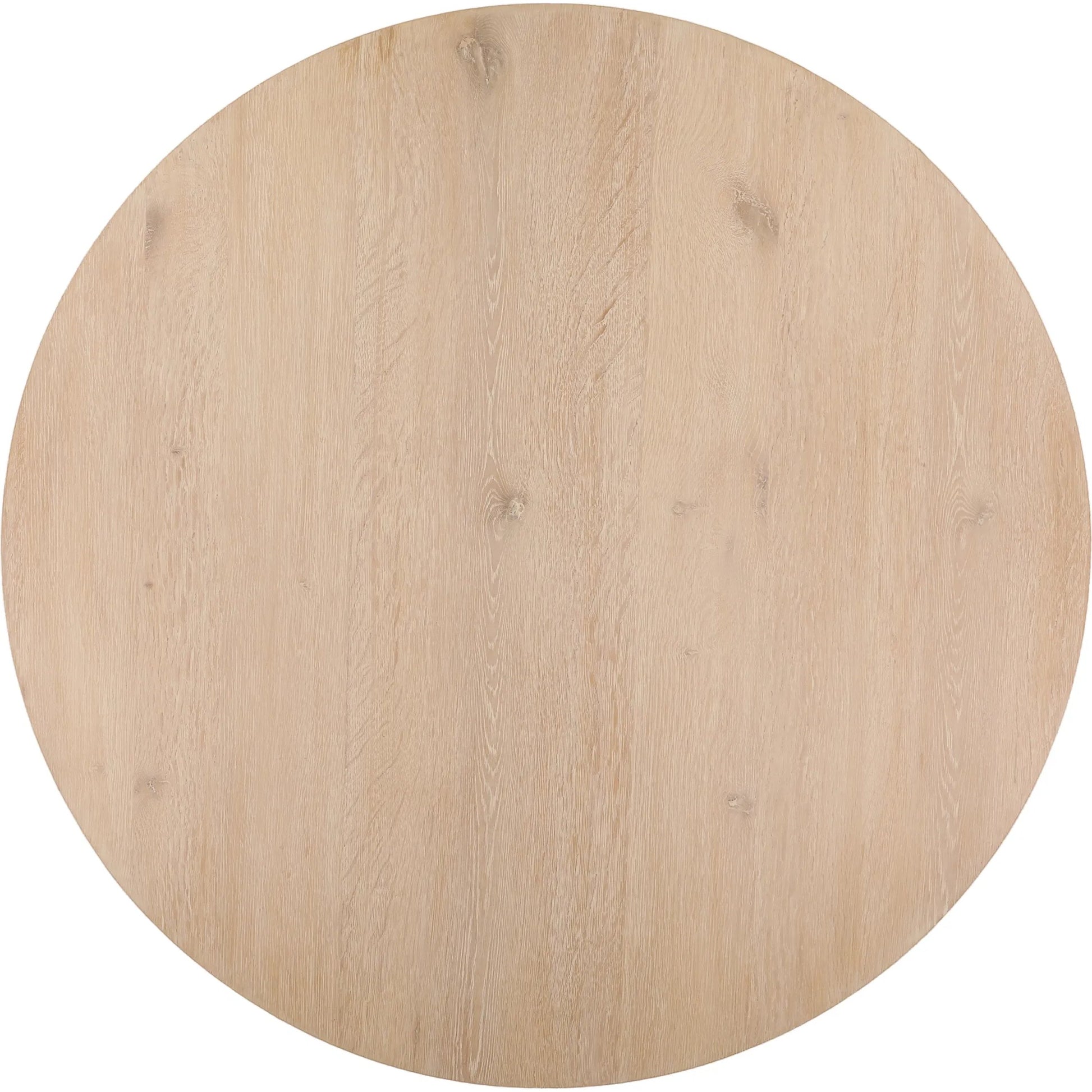 Kyrell Dining Table by Arch & Plane in light natural. Made from oak veneer in a unique style.