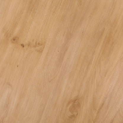 Shameka Dining Table by Arch & Plane in natural. Made from mango wood in a unique style.