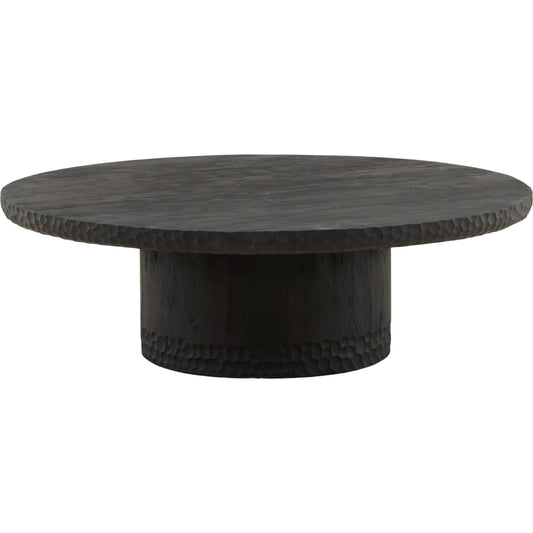 Camryn Coffee Table by Arch & Plane in black. Made from mango wood in a unique style.