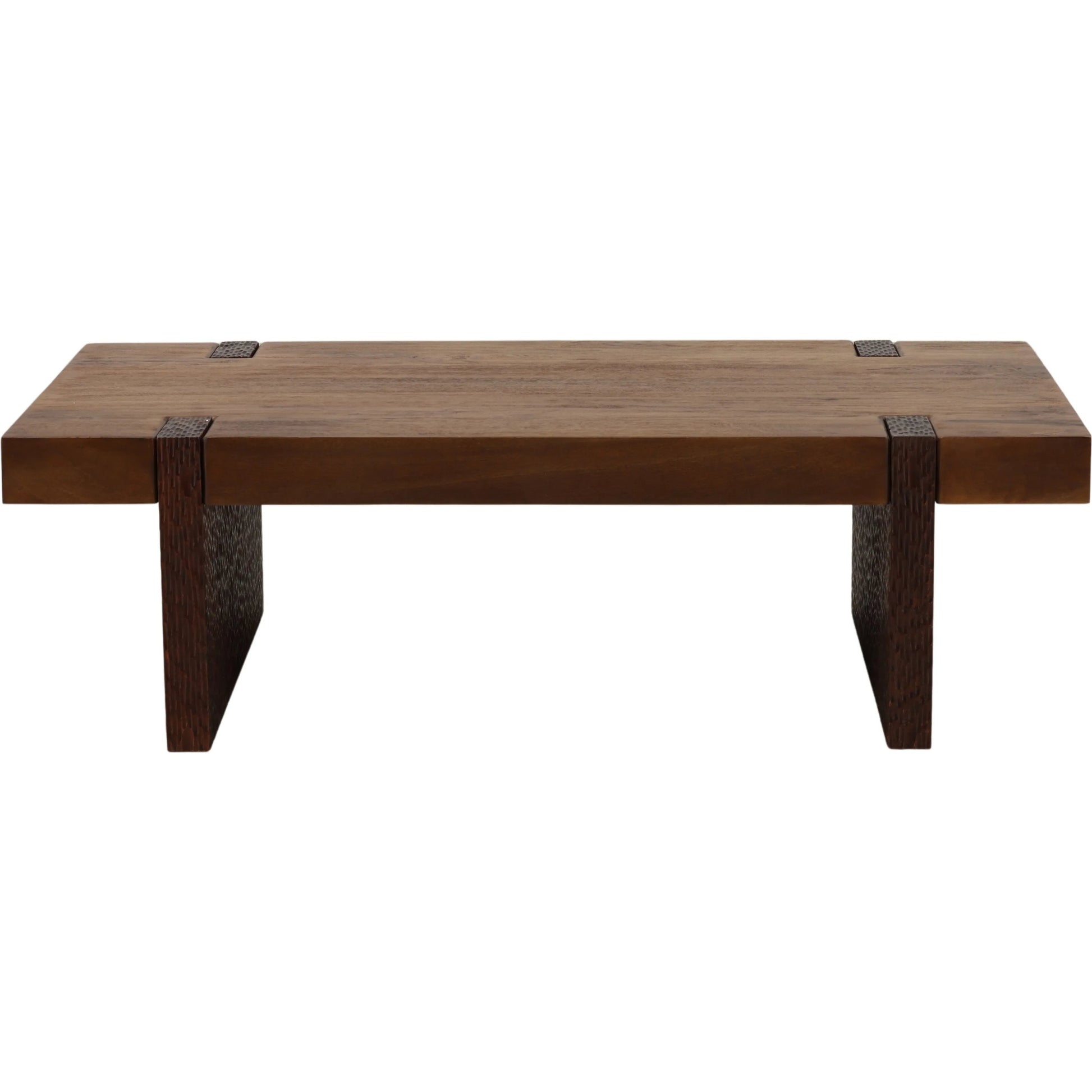 Elsie Coffee Table by Arch & Plane in brown. Made from mango wood in a unique style.