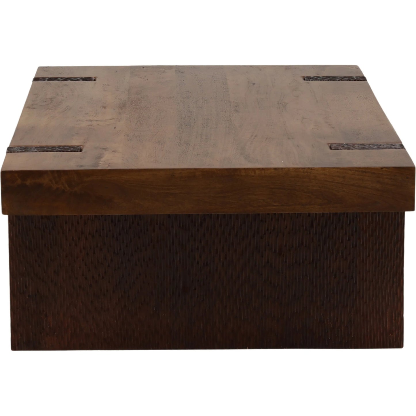 003 SI-2532819 | Additional Silo | Elsie Coffee Table by Arch & Plane in brown. Made from mango wood in a unique style.