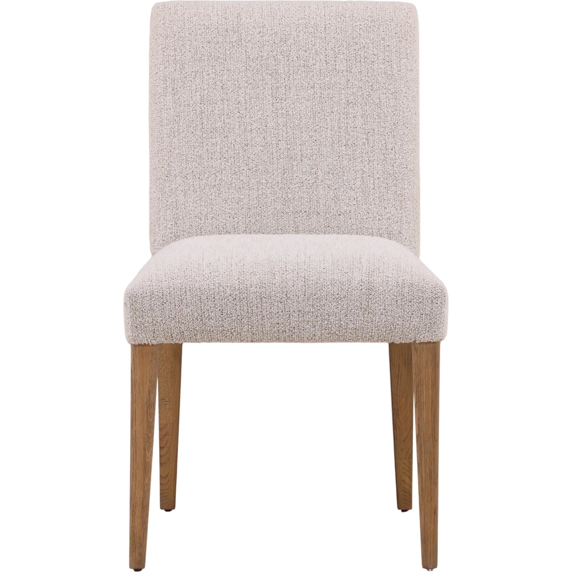 Ruben Dining Chair (Set of 2) by Arch & Plane in taupe, natural. Made from boucle fabric, oak wood in a unique style.
