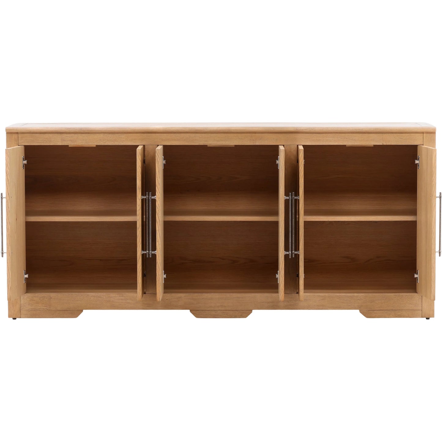 005 SI-2514838 | Additional Silo | Bree Sideboard by Arch & Plane in natural. Made from rubber wood, oak veneer in a transitional style.
