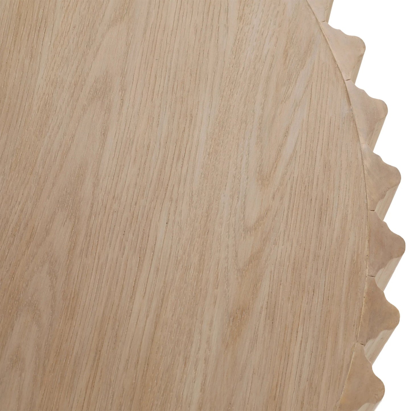 002 SI-2350612 | Closeup | Rosendo Coffee Table by Arch & Plane in light natural. Made from rubber wood, oak veneer in a transitional style.