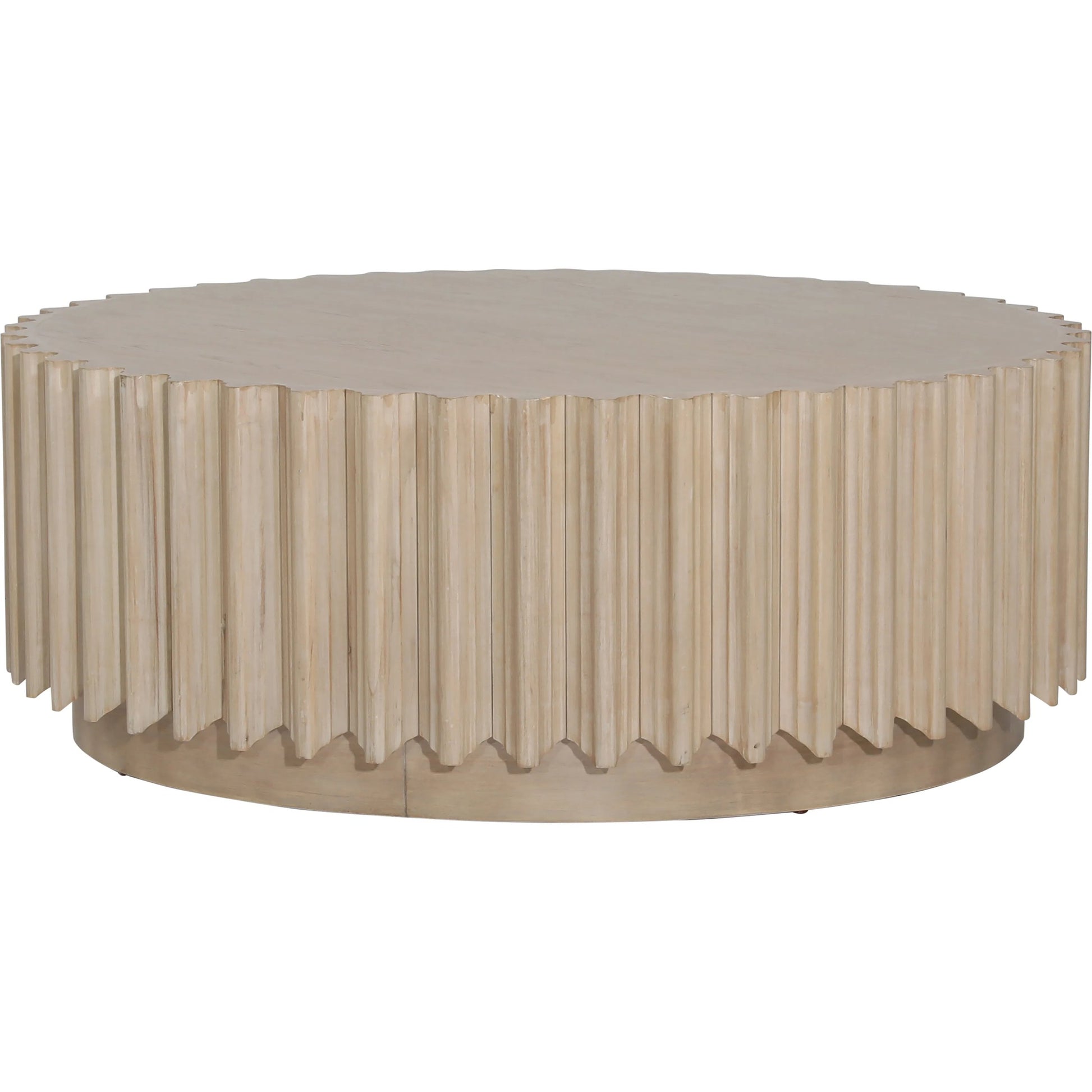 Rosendo Coffee Table by Arch & Plane in light natural. Made from rubber wood, oak veneer in a transitional style.