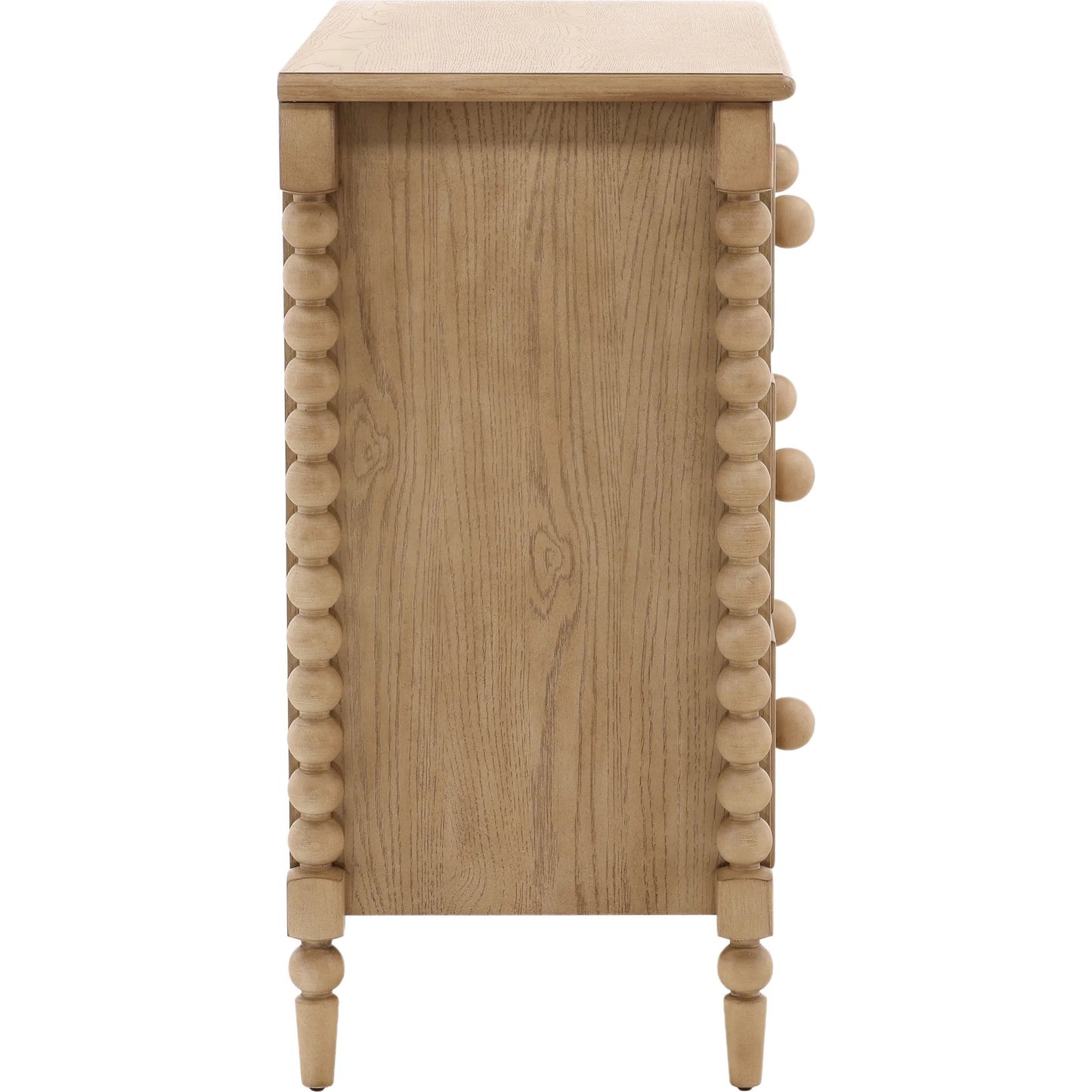 003 SI-2440521 | Additional Silo | Marcellina Dresser by Arch & Plane in natural. Made from rubber wood, oak veneer in a transitional style.