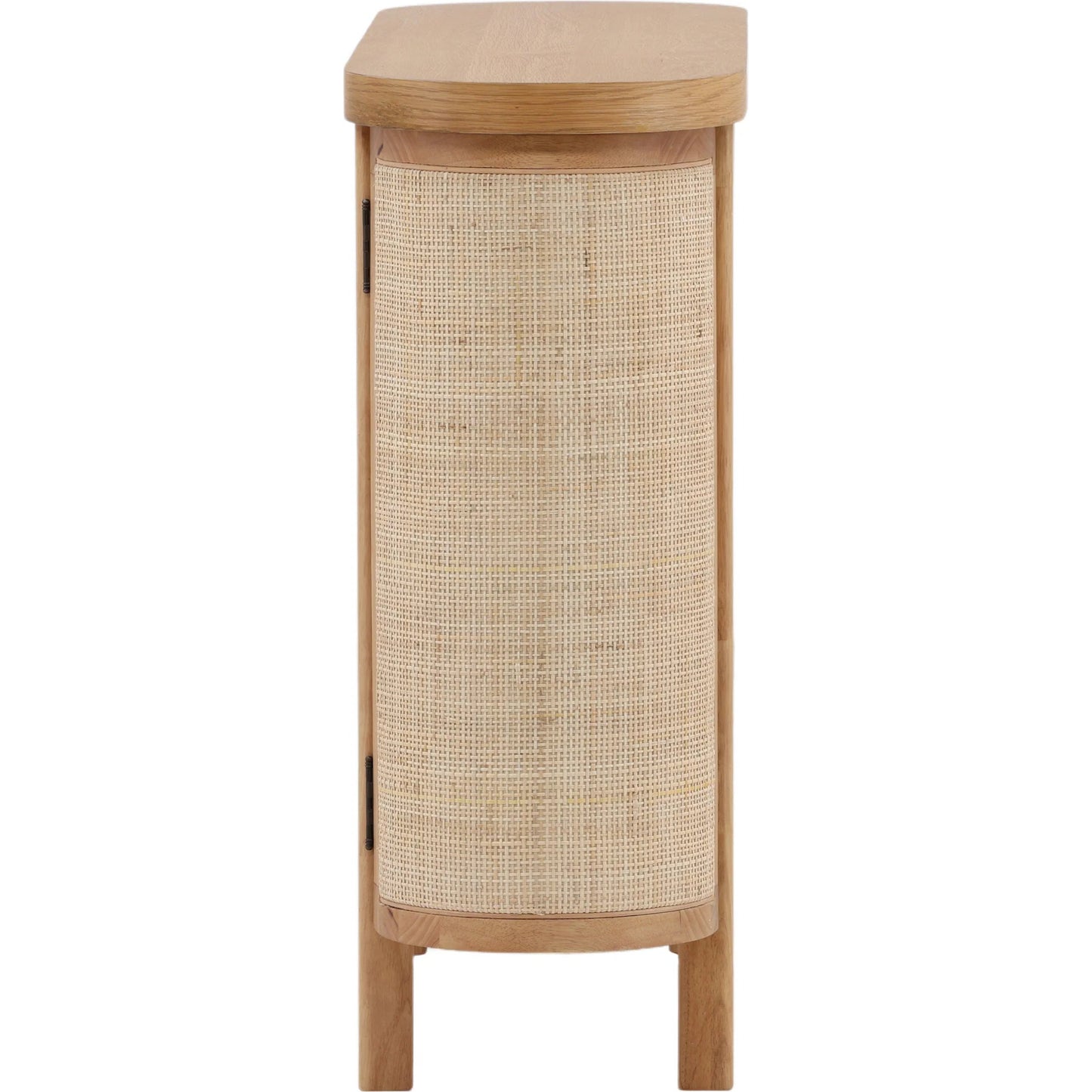 003 SI-2350618 | Additional Silo | Joni Sideboard by Arch & Plane in natural. Made from rubber wood, oak veneer, cane in a transitional style.
