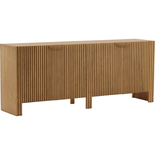 Fallon Sideboard by Arch & Plane in natural. Made from oak wood, oak veneer in a unique style.