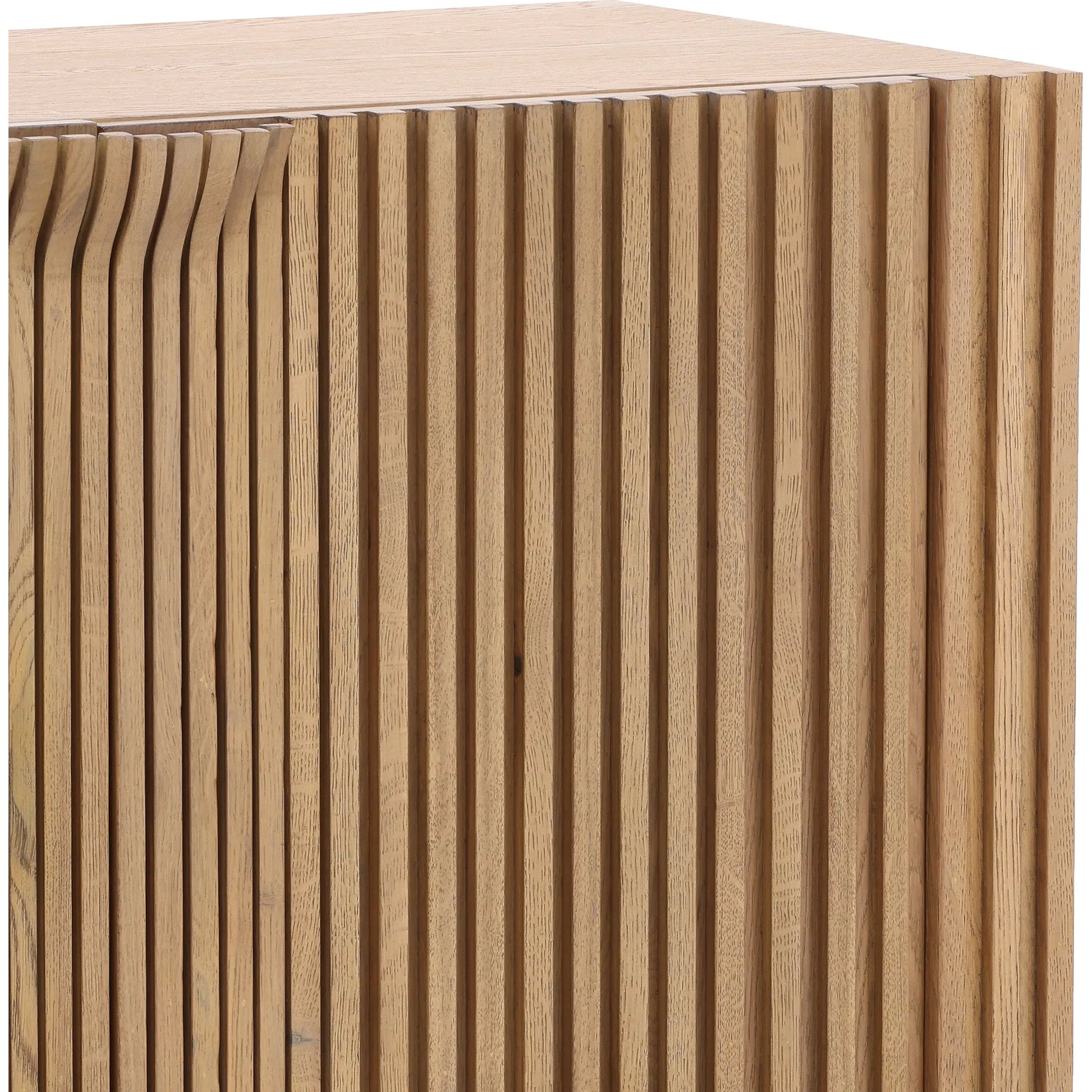 Heber Sideboard by Arch & Plane in natural. Made from oak wood, oak veneer in a transitional style.