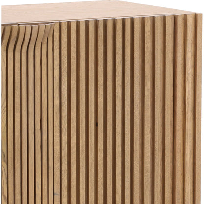 Heber Sideboard by Arch & Plane in natural. Made from oak wood, oak veneer in a transitional style.