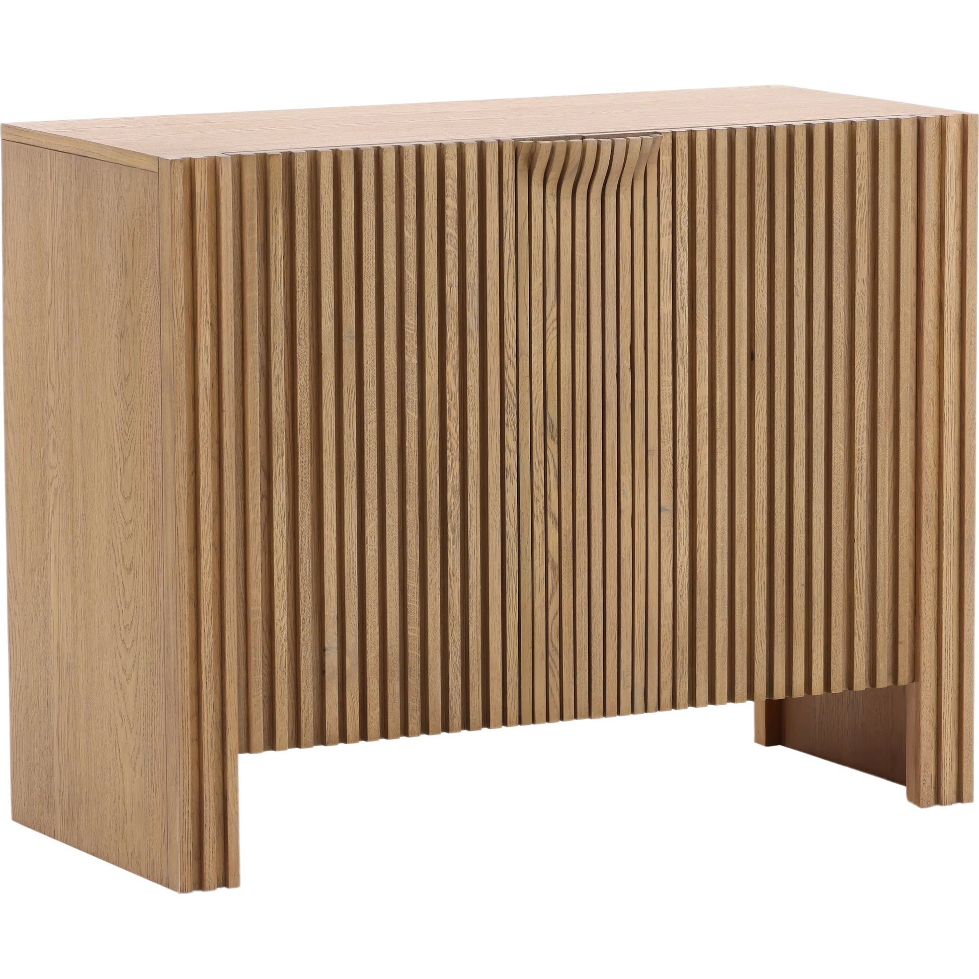 Heber Sideboard by Arch & Plane in natural. Made from oak wood, oak veneer in a transitional style.