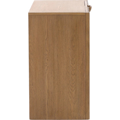 Heber Sideboard by Arch & Plane in natural. Made from oak wood, oak veneer in a transitional style.