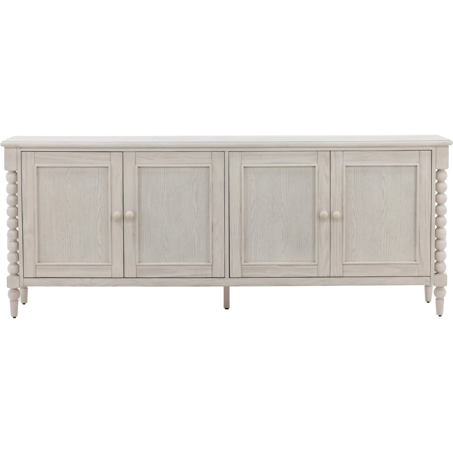 002 SI-2440523 | Additional Silo | Marcellina Sideboard by Arch & Plane in whitewash. Made from pine wood, oak veneer in a transitional style.