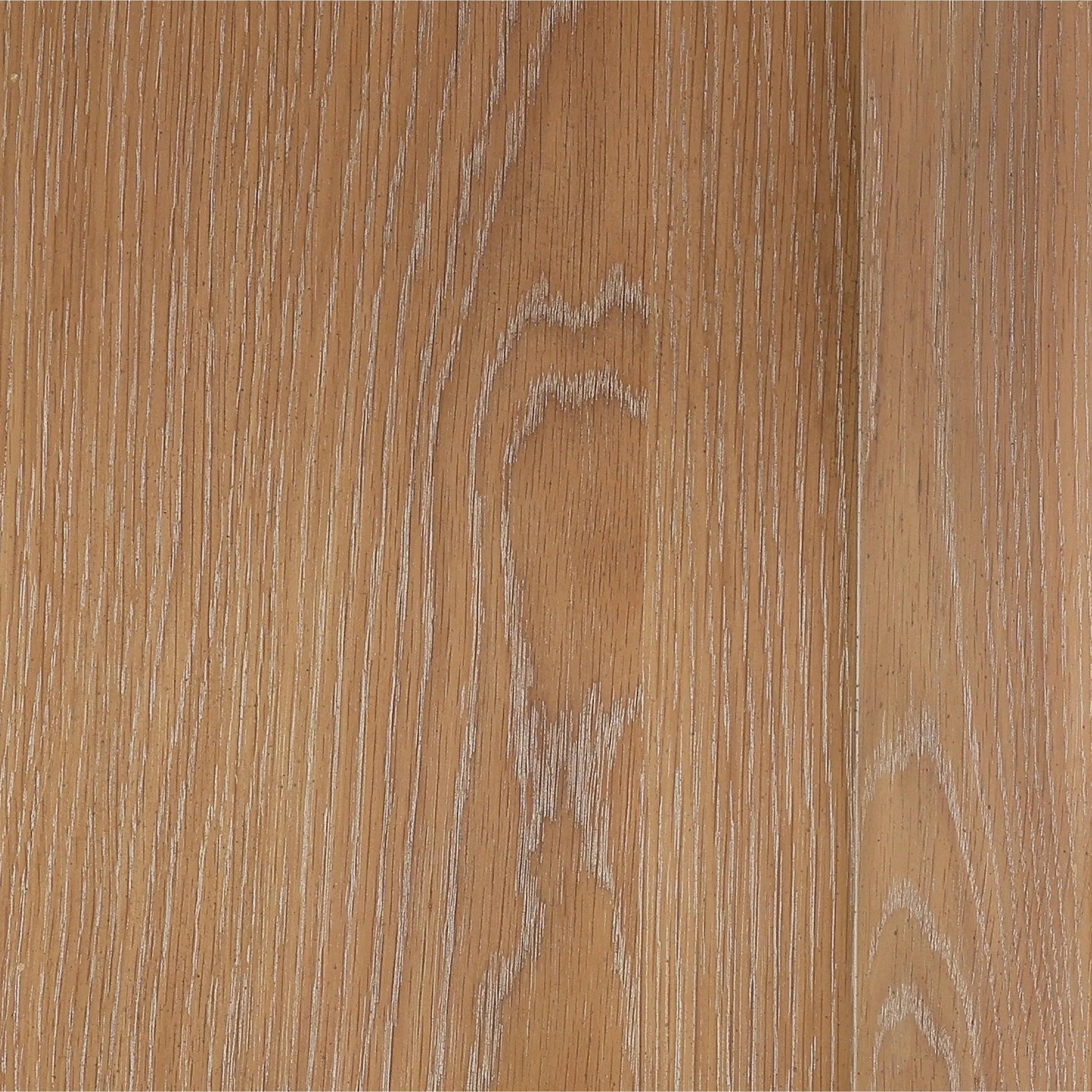 Ellamae Dining Table by Arch & Plane in natural. Made from rubber wood, oak veneer in a transitional style.
