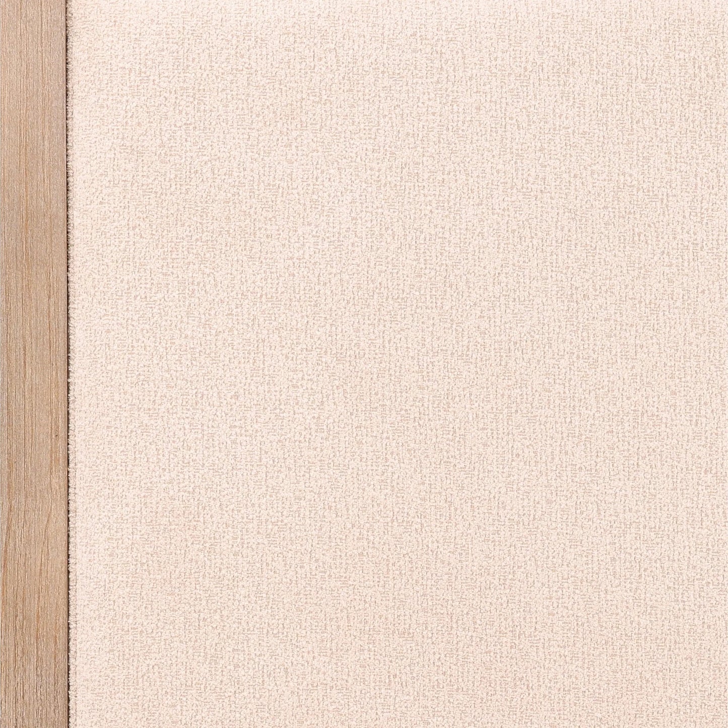 001 SI-2350623 | Closeup | Astrid Bed by Arch & Plane in everest cream, light warm wash. Made from boucle fabric, solid pine wood, pine veneer in a transitional style.
