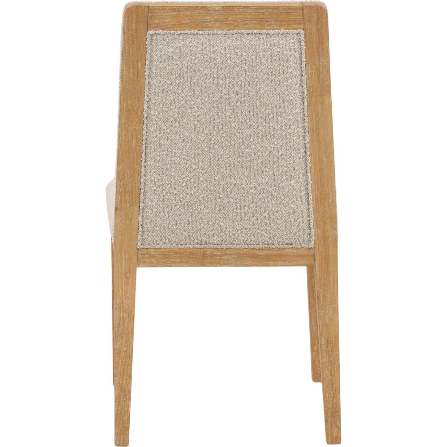 004 SI-2532838 | Additional Silo | Willa Dining Chair (Set of 2) by Arch & Plane in cream, natural. Made from boucle fabric, rubber wood in a unique style.
