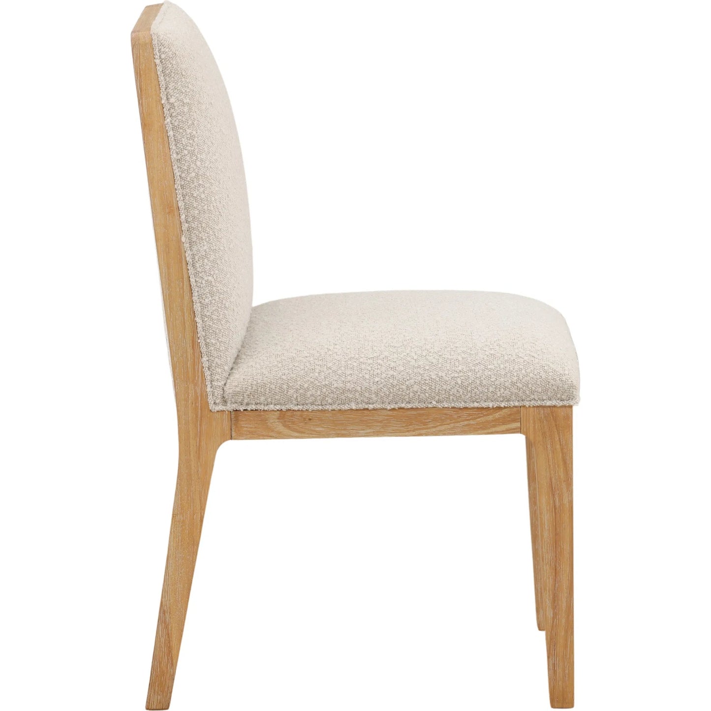 003 SI-2532838 | Additional Silo | Willa Dining Chair (Set of 2) by Arch & Plane in cream, natural. Made from boucle fabric, rubber wood in a unique style.