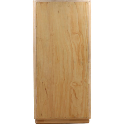 Ione Cabinet by Arch & Plane in natural. Made from oak veneer, rubber wood in a unique style.
