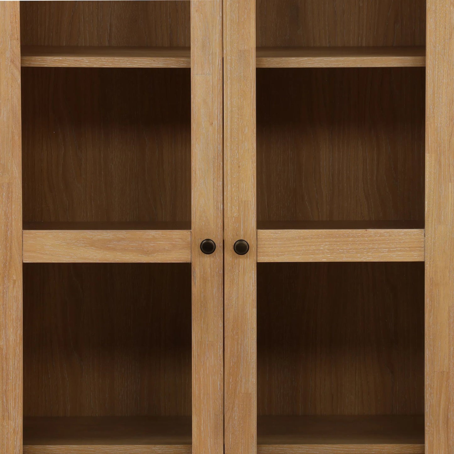 006 SI-2532839 | Closeup | Ione Cabinet by Arch & Plane in natural. Made from oak veneer, rubber wood in a unique style.