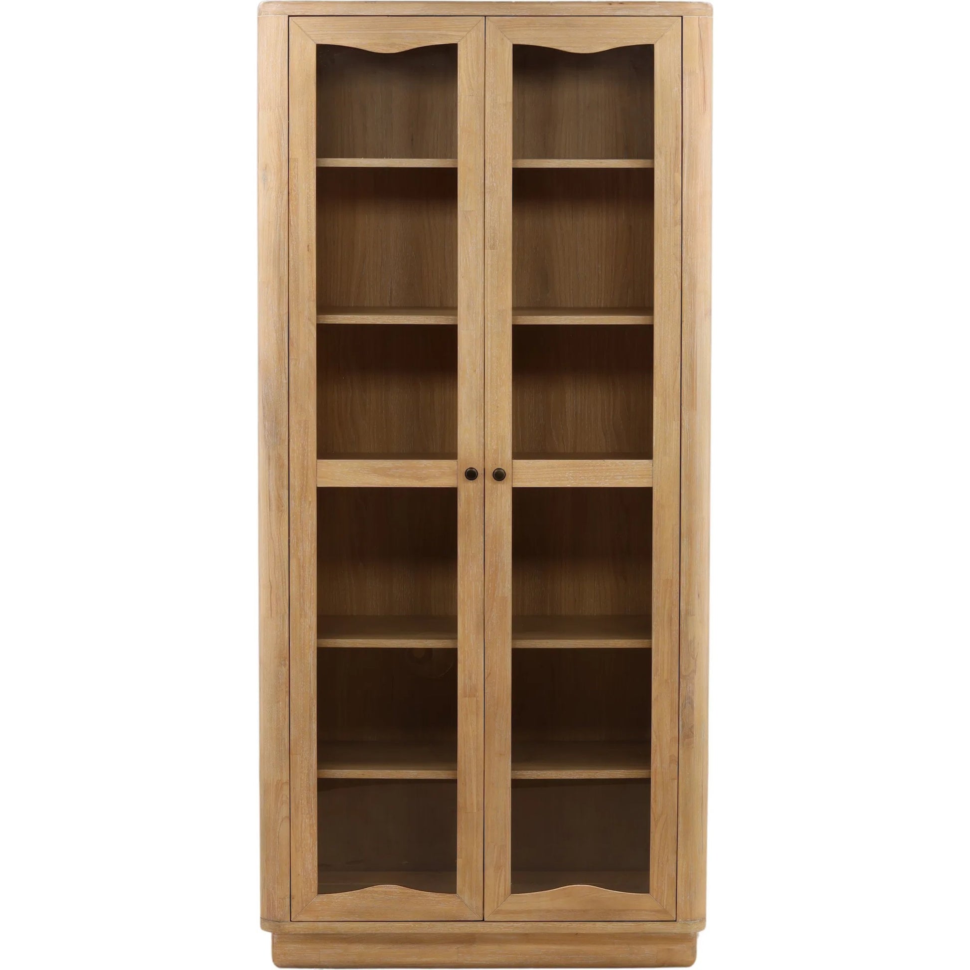 Ione Cabinet by Arch & Plane in natural. Made from oak veneer, rubber wood in a unique style.