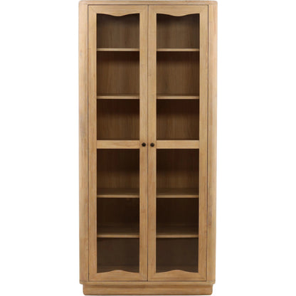 Ione Cabinet by Arch & Plane in natural. Made from oak veneer, rubber wood in a unique style.
